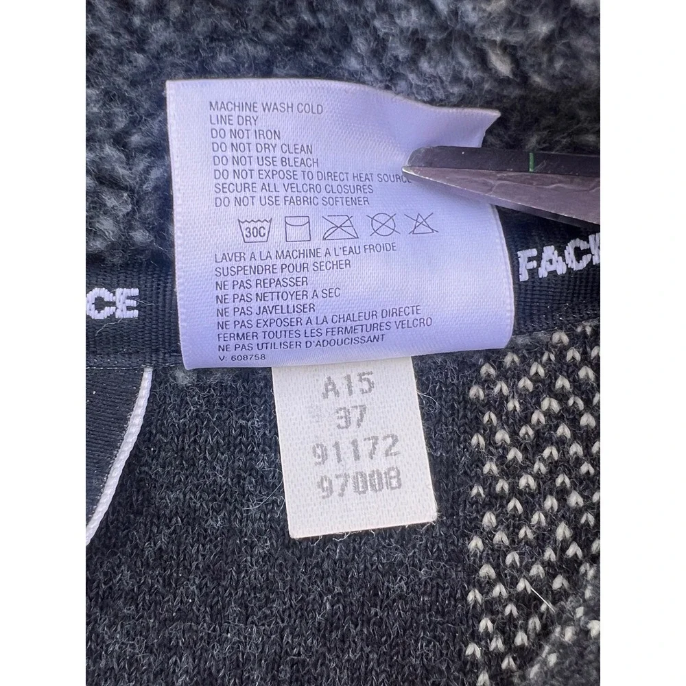 The North Face Vintage Sherpa Fleece Quarter Zip Southwestern‎ Star Mens Large